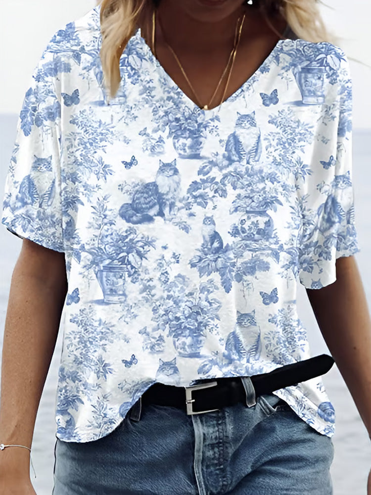 Vintage inspireret T-Shirt