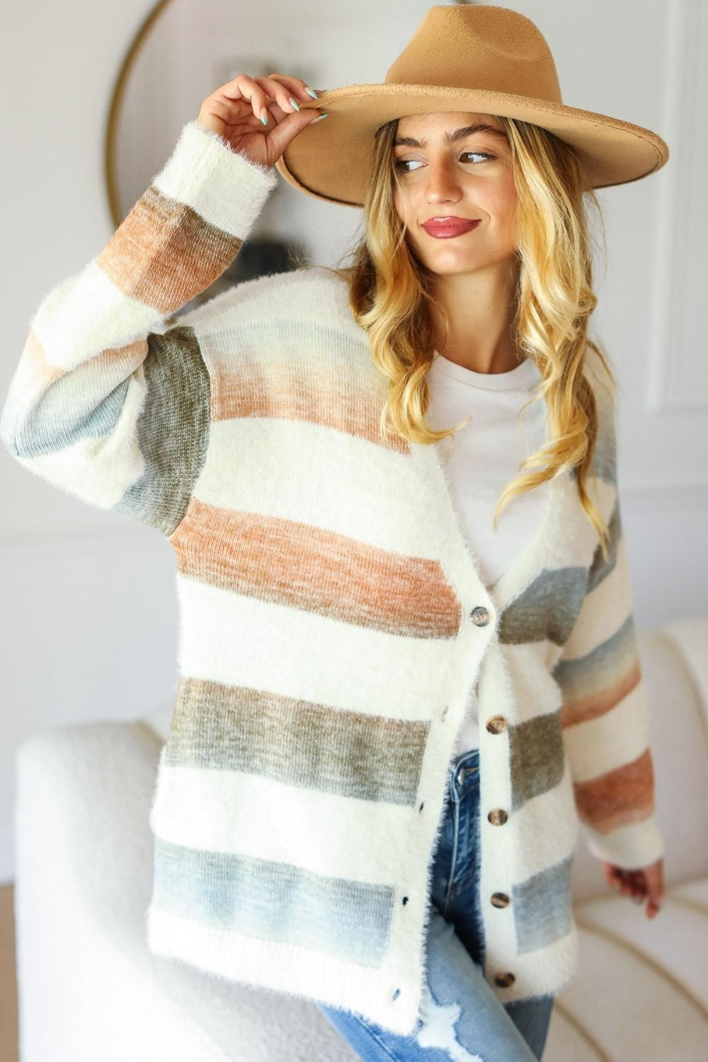 Ivory/rust/olive