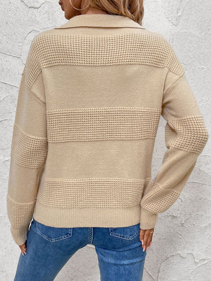 Well Tailored Sweater with a Graceful Silhouette