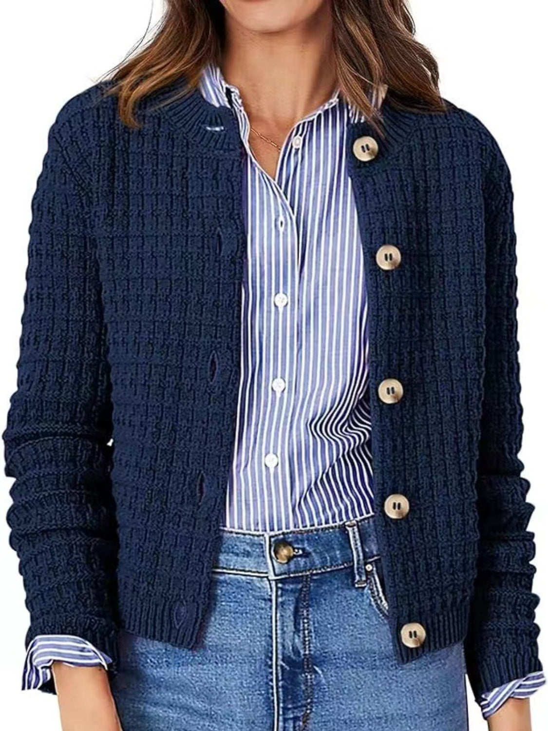 Beautifully Balanced Cardigan with Timeless Character