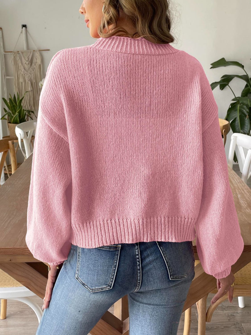 A Vintage Style Cardigan with Delicate Timeless Details