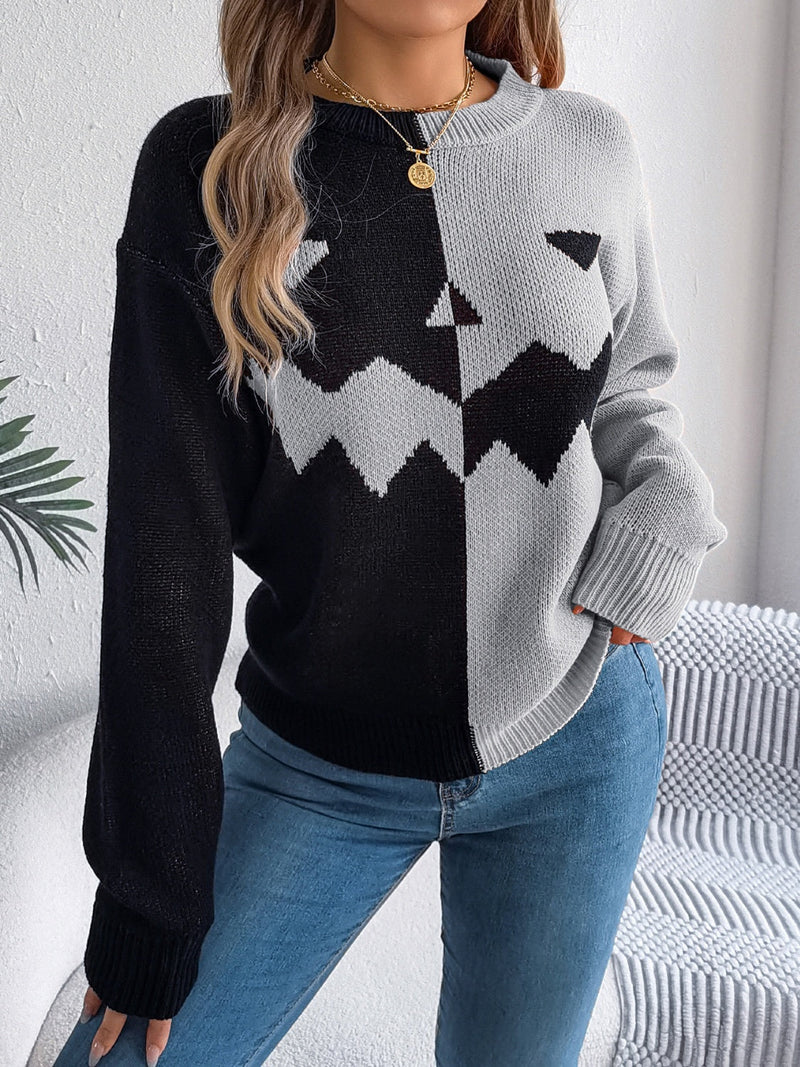 Classic Vintage Sweater with a Flattering Fit