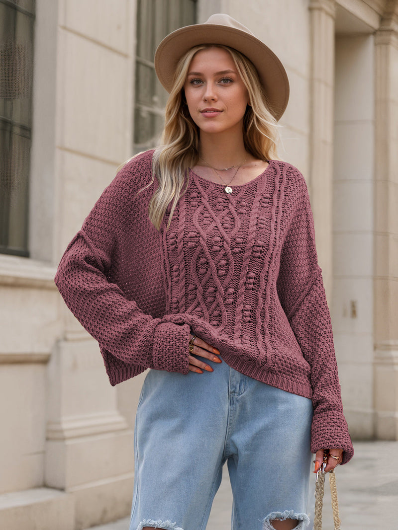 Vintage Inspired Sweater with a Contemporary Edge