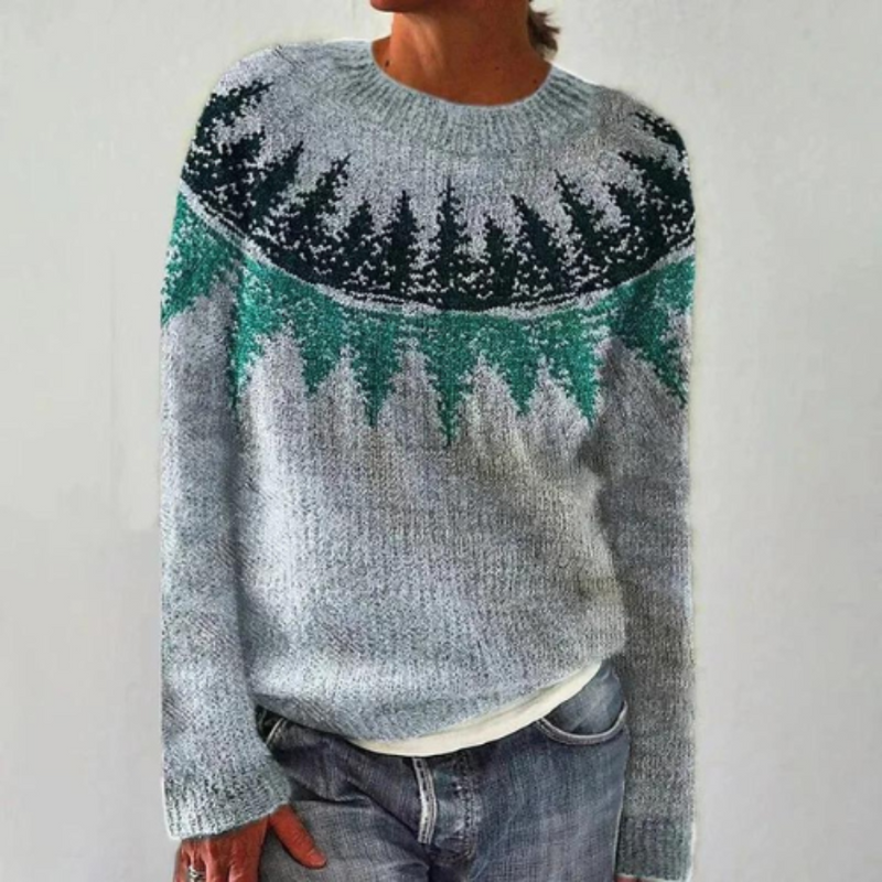 A Vintage Style Sweater with Delicate Timeless Details