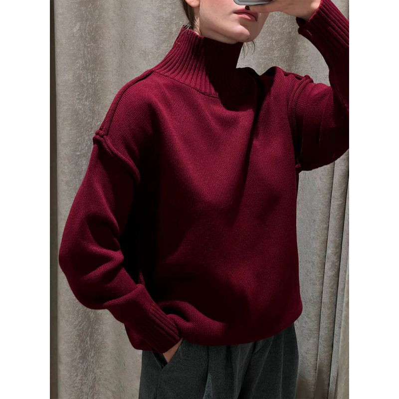 Classic Vintage Sweater with a Flattering Fit