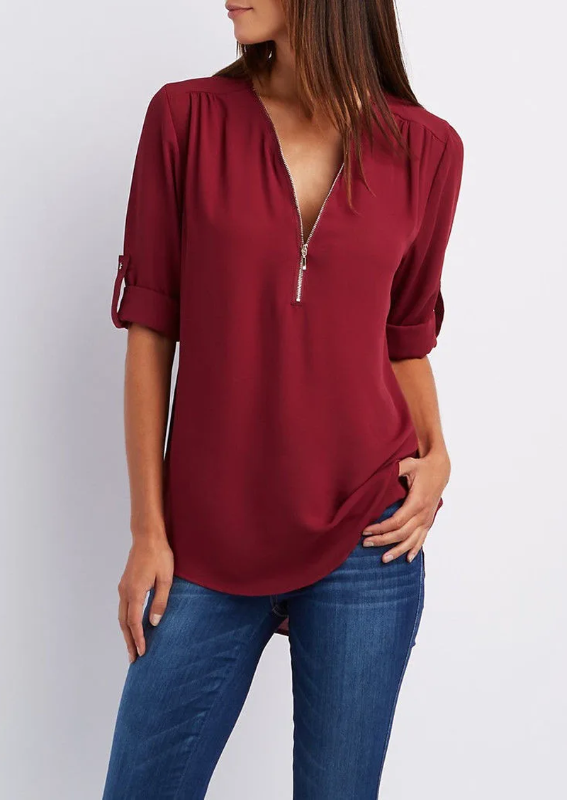 Beautifully Finished Blouse in a Timeless Design