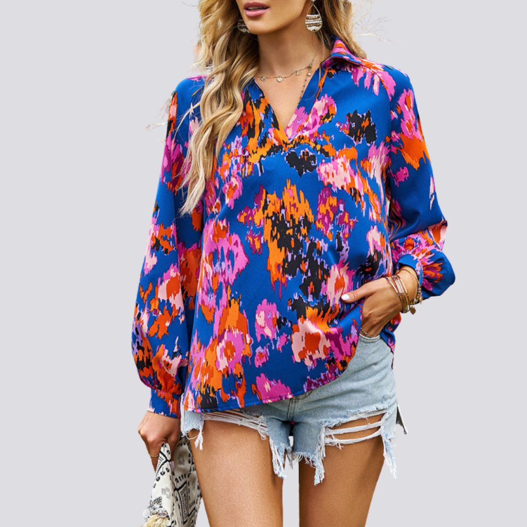 Vintage Inspired Blouse with a Contemporary Edge