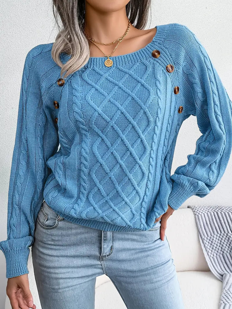 Gracefully Styled Pullover for Any Occasion