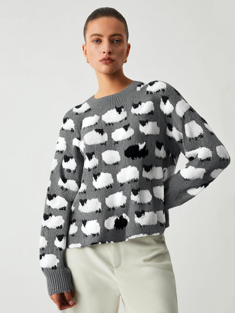 Beautifully Finished Sweater in a Timeless Design