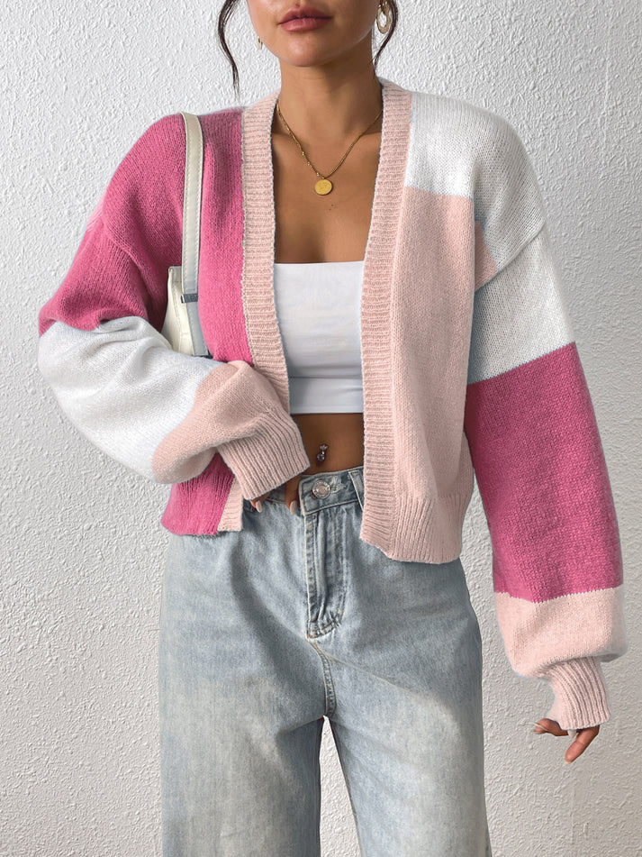 Well Tailored Cardigan with a Graceful Silhouette