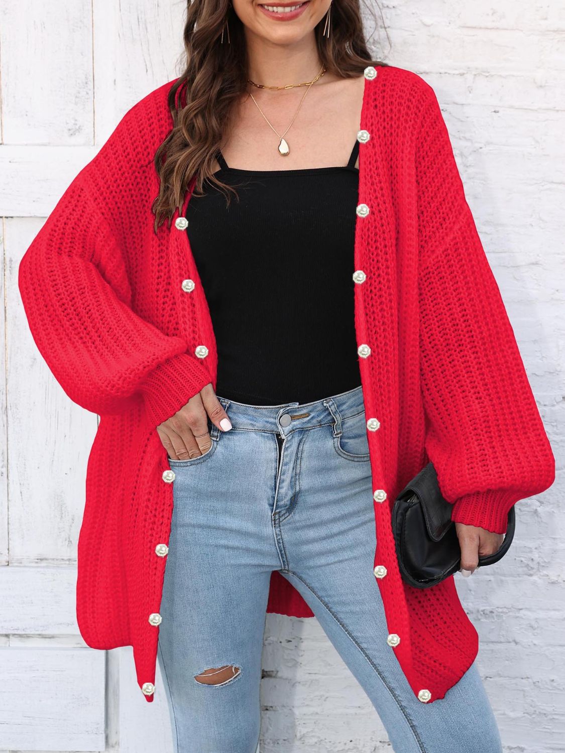 Effortlessly Elegant Cardigan with a Timeless Design