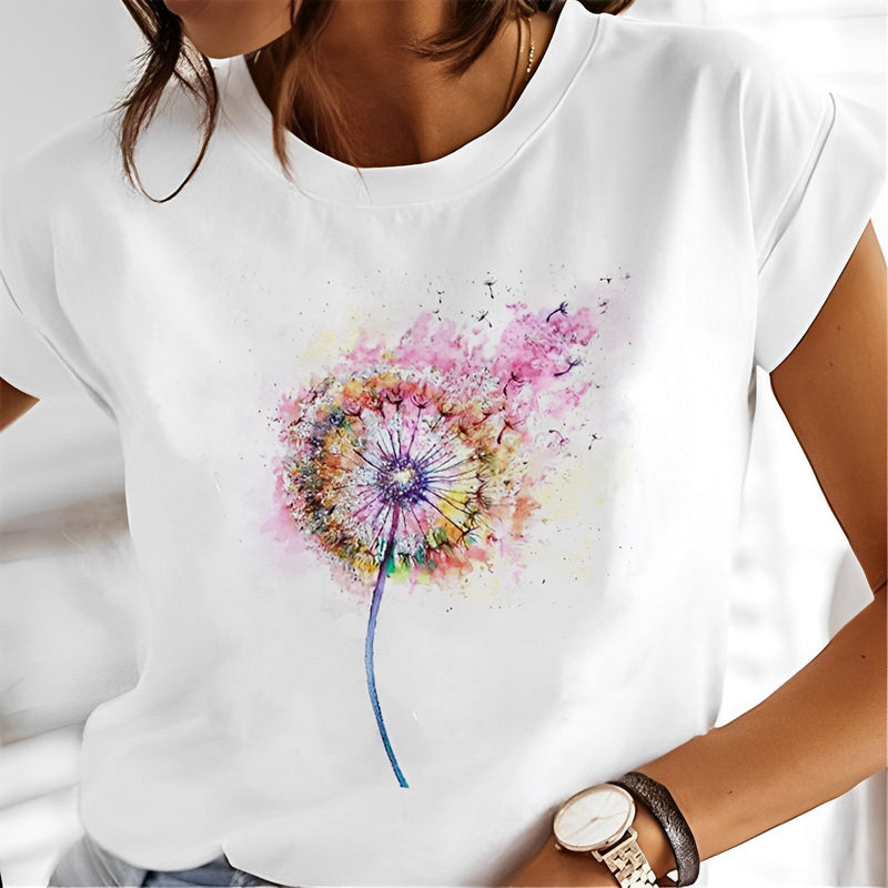 Well Tailored T-Shirt with a Graceful Silhouette