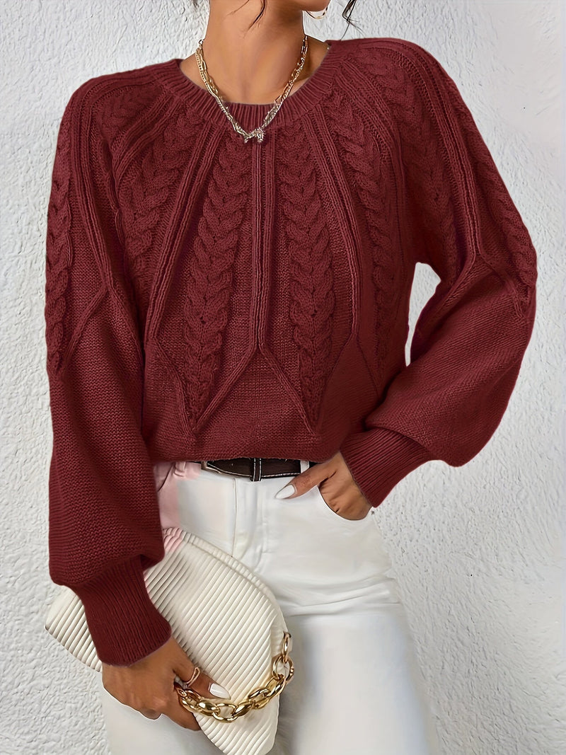 Vintage Inspired Sweater with a Contemporary Edge
