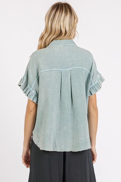A Vintage Style Shirt with Delicate Timeless Details