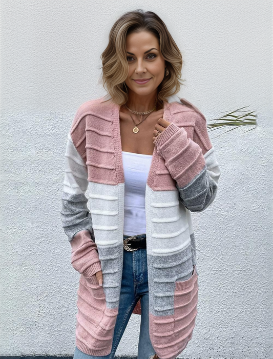 Well Tailored Cardigan with a Graceful Silhouette