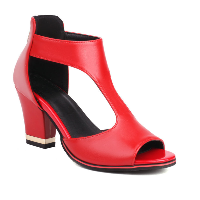 Chic Orthopedic Heels with Unique Design
