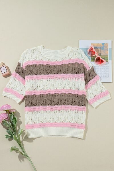A Vintage Style Sweater with Delicate Timeless Details
