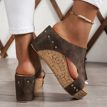Vintage Inspired Orthopedic Sandals