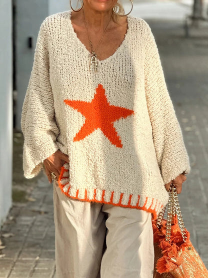 Classic Vintage Sweater with a Flattering Fit