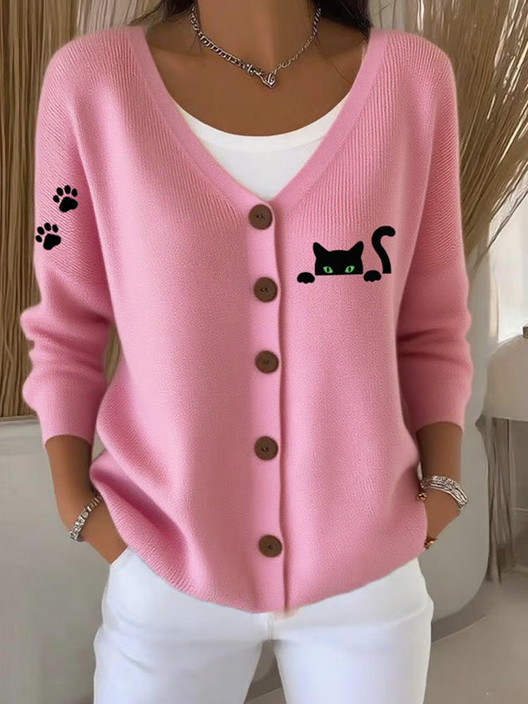 Kauniisti valmistettu Neuletakki