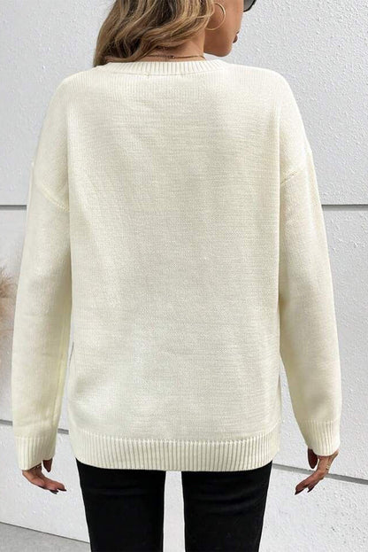 Vintage Inspired Sweater with a Contemporary Edge