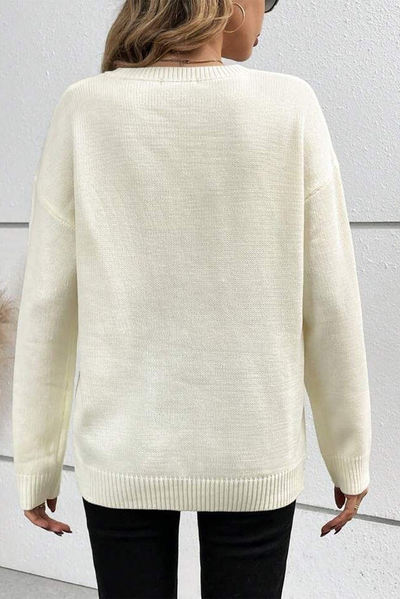 Vintage Inspired Sweater with a Contemporary Edge