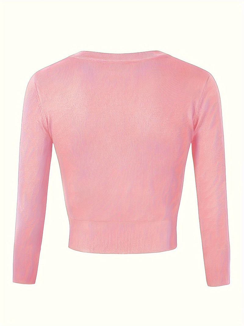 A Vintage Style Cardigan with Delicate Timeless Details