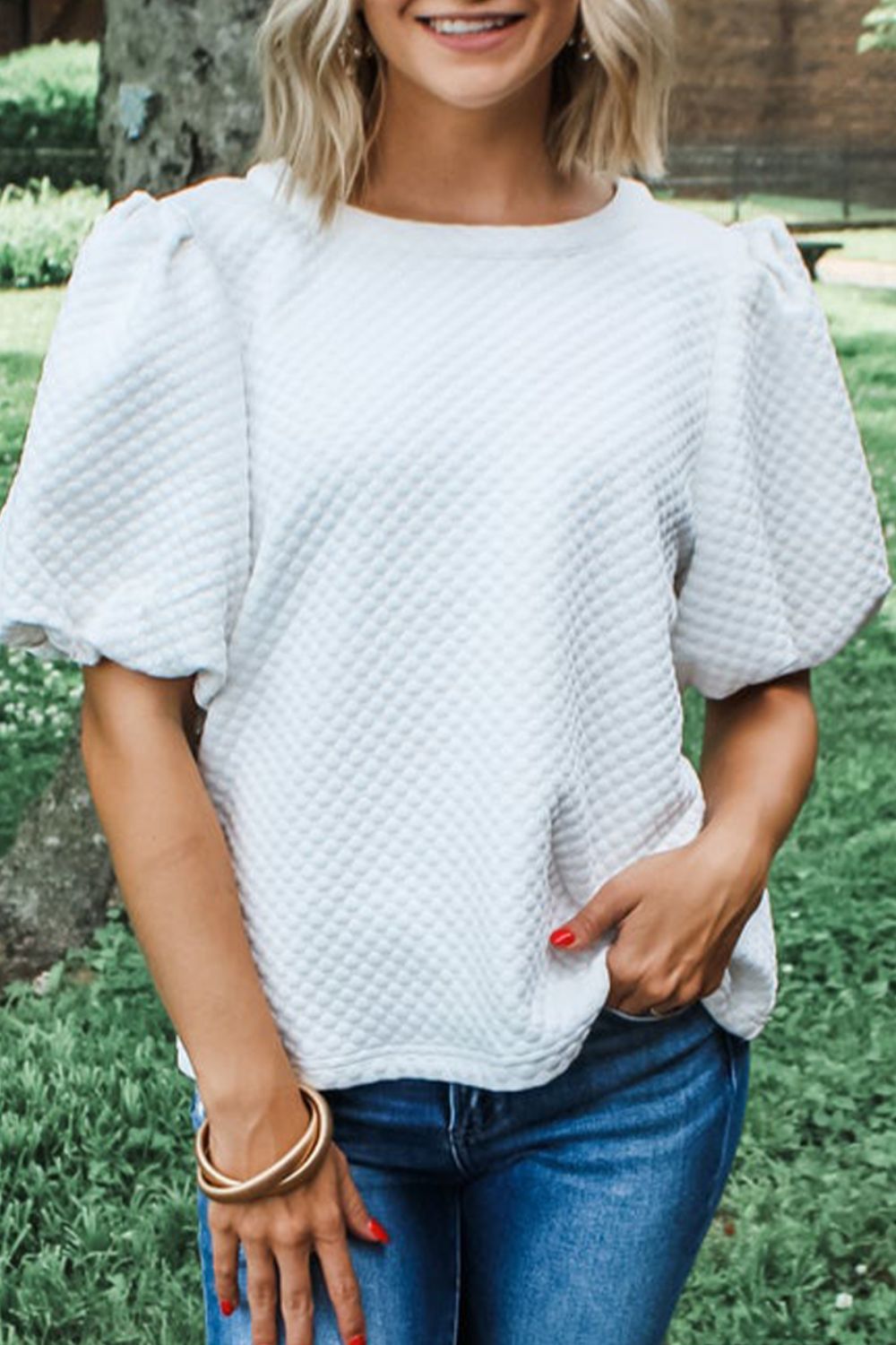 Vintage Inspired Blouse with a Contemporary Edge