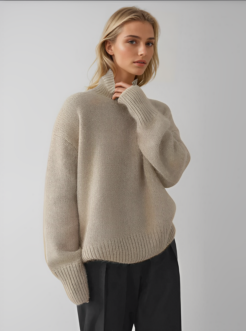 Classic Vintage Pullover with a Flattering Fit