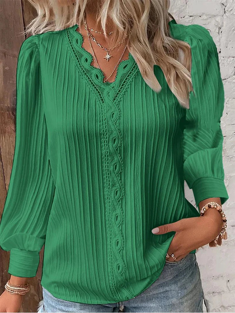 Vintage Inspired Blouse with a Contemporary Edge
