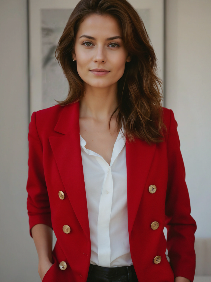 Well Tailored Garment with a Graceful Silhouette