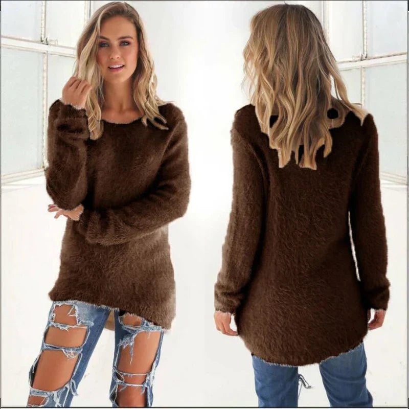 Classic Vintage Sweater with a Flattering Fit