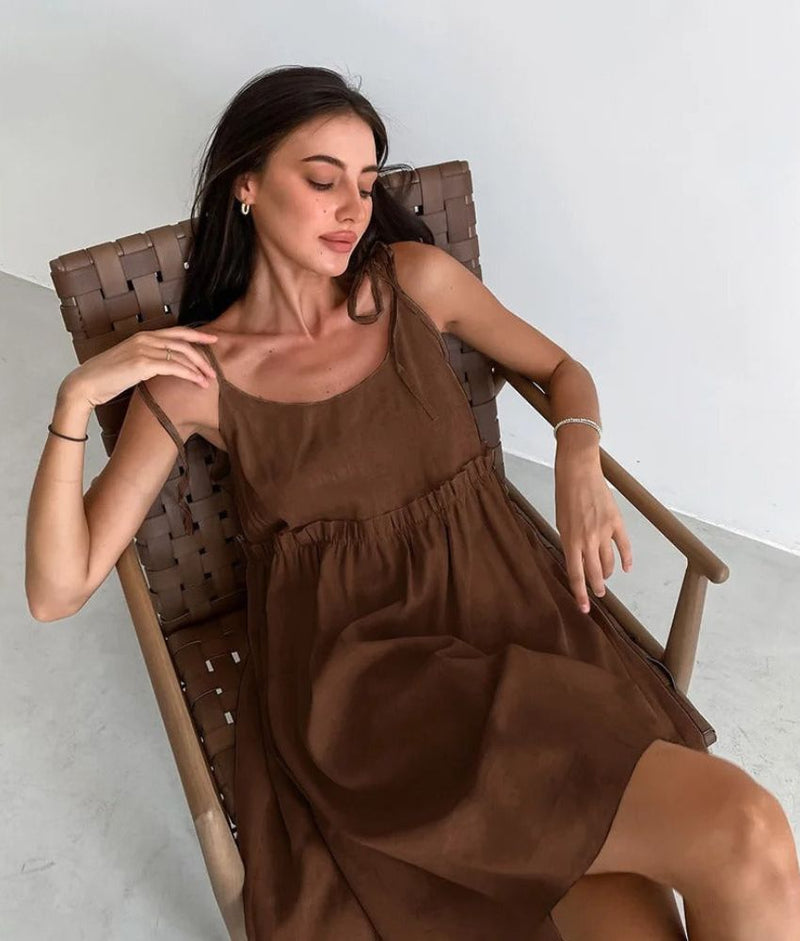 A Vintage Style Dress with Delicate Timeless Details