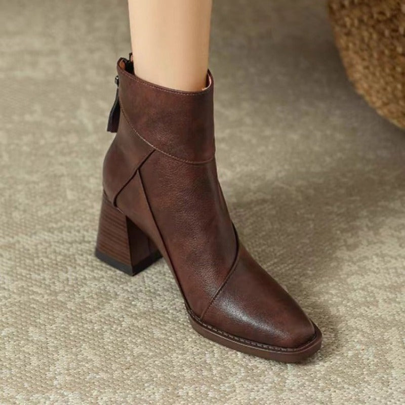 Classic Orthopedic Boots with Timeless Style
