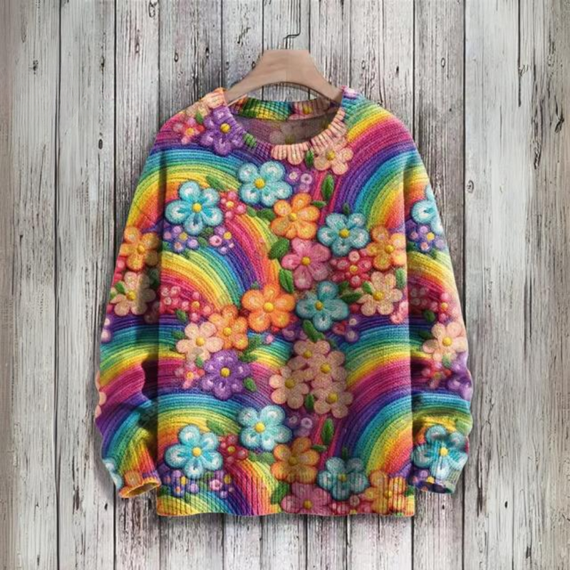 A Vintage Style Sweater with Delicate Timeless Details