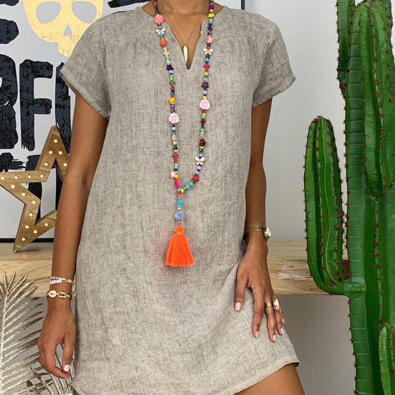 A Vintage Style Dress with Delicate Timeless Details