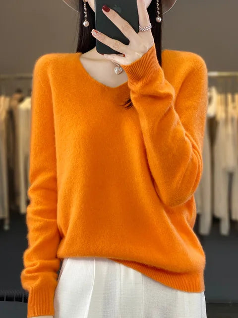 Beautifully Finished Sweater in a Timeless Design