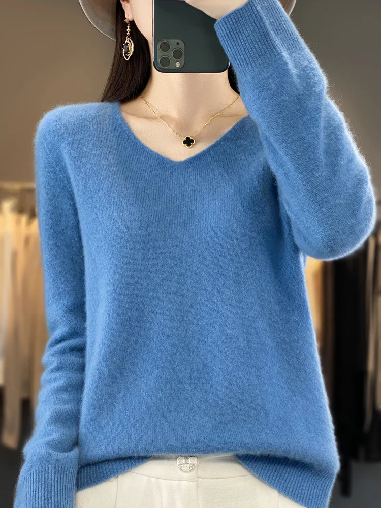 Beautifully Finished Sweater in a Timeless Design