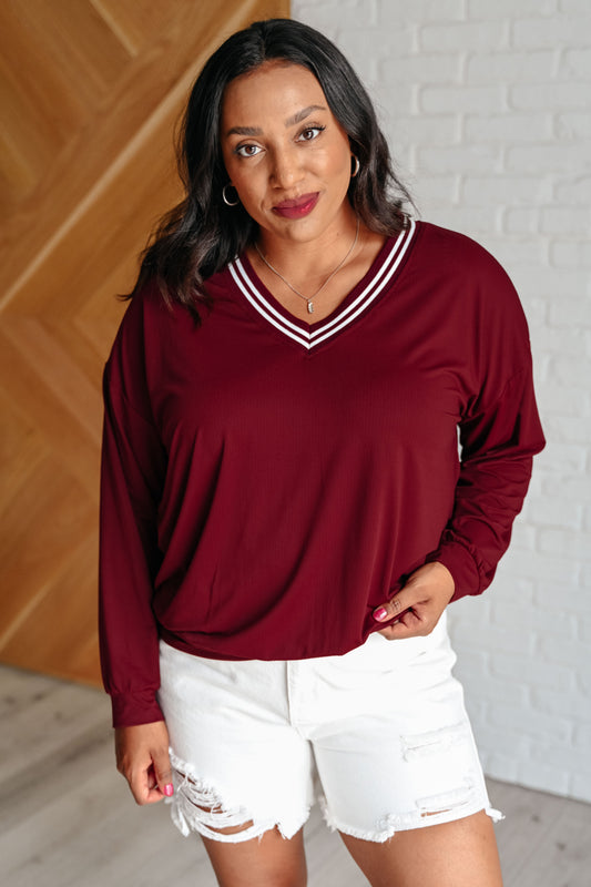 Beautifully Finished Sweater in a Timeless Design
