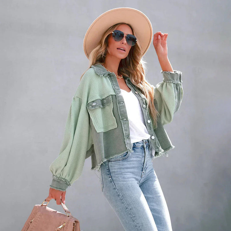 A Vintage Style Jacket with Delicate Timeless Details