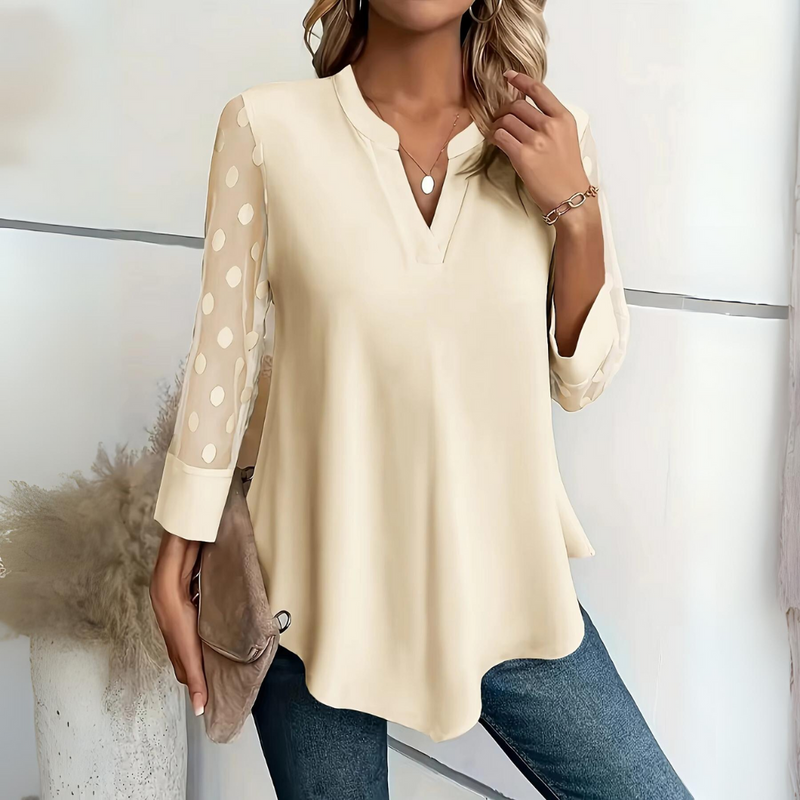 Classic Vintage Blouse with a Flattering Fit