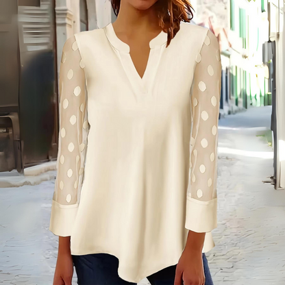 Classic Vintage Blouse with a Flattering Fit