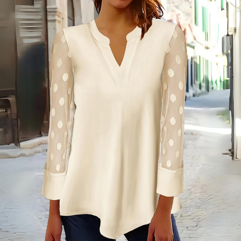 Classic Vintage Blouse with a Flattering Fit