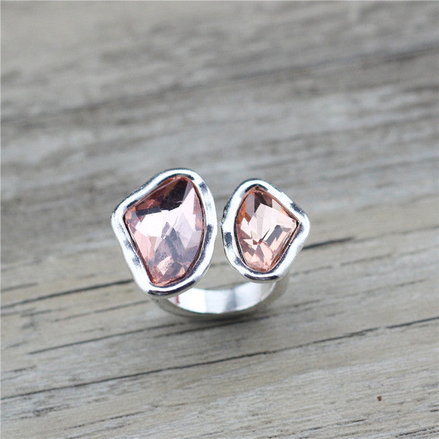 Herkkä käsityö Hopea Sormus