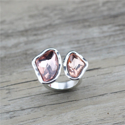 Herkkä käsityö Hopea Sormus