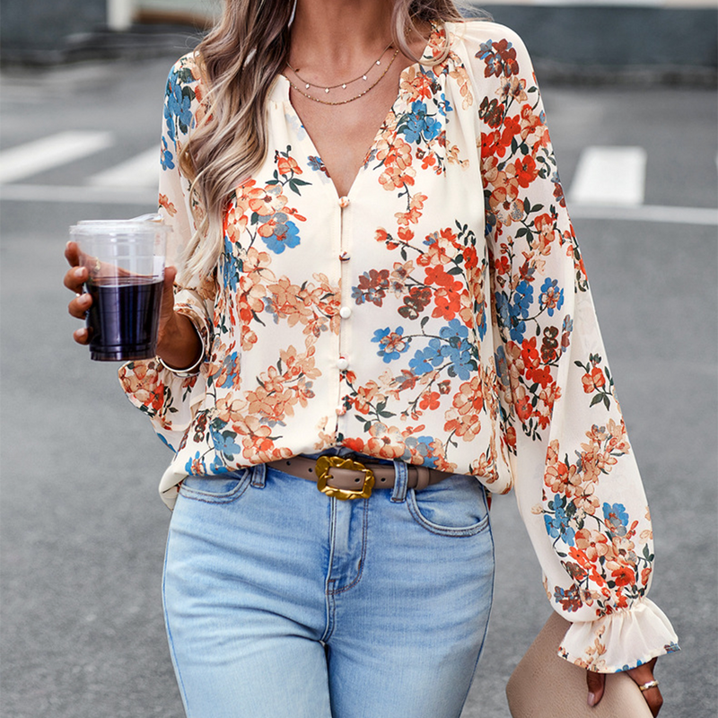 A Vintage Style Blouse with Delicate Timeless Details
