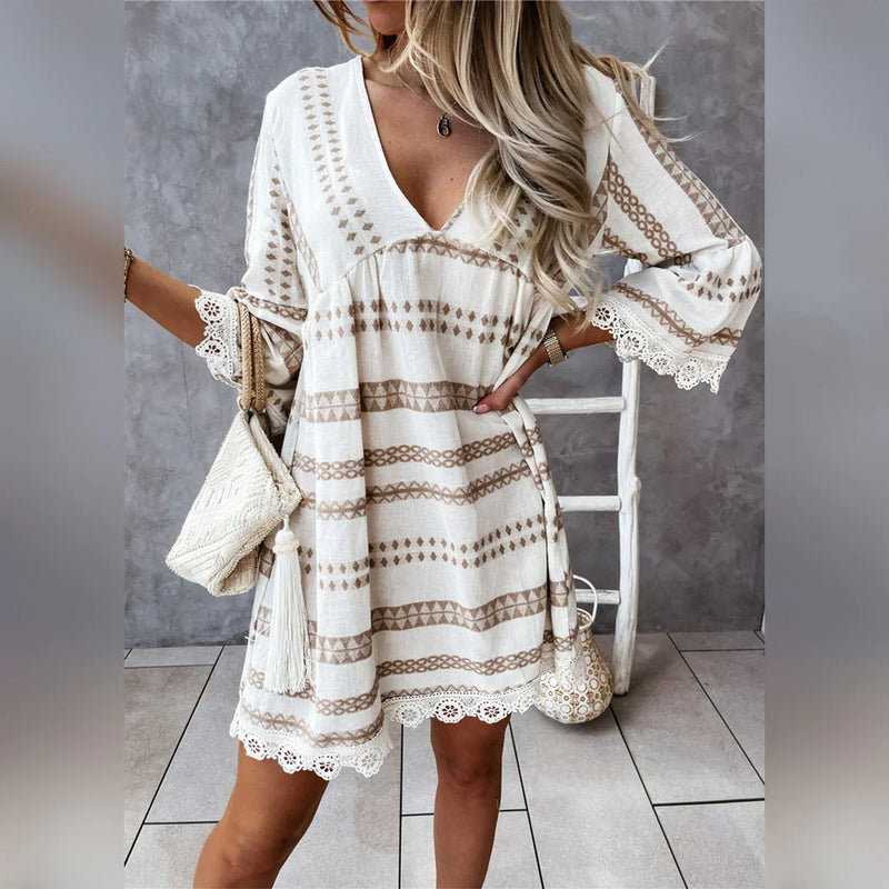 A Vintage Style Dress with Delicate Timeless Details