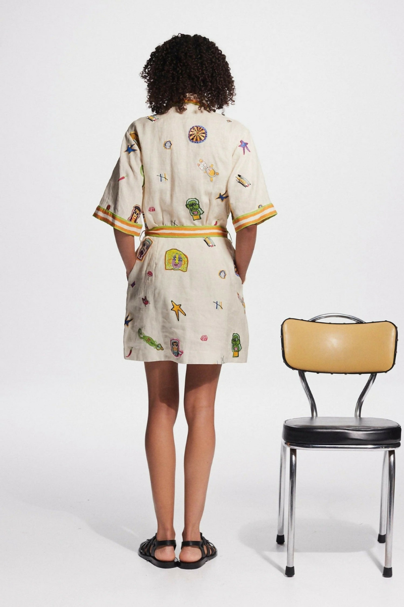 A Vintage Style Dress with Delicate Timeless Details