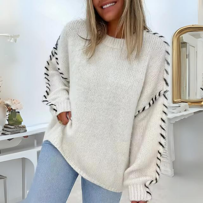 Classic Vintage Sweater with a Flattering Fit