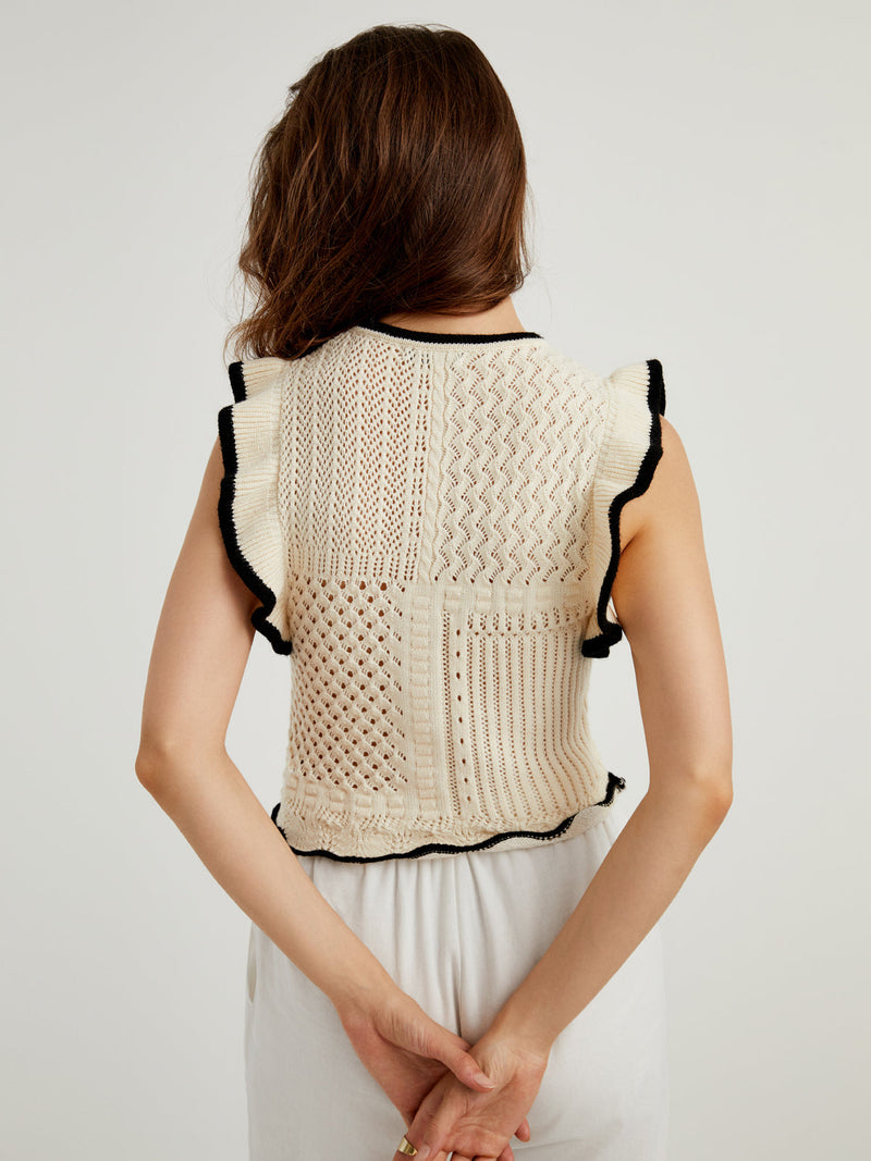 A Vintage Style Top with Delicate Timeless Details